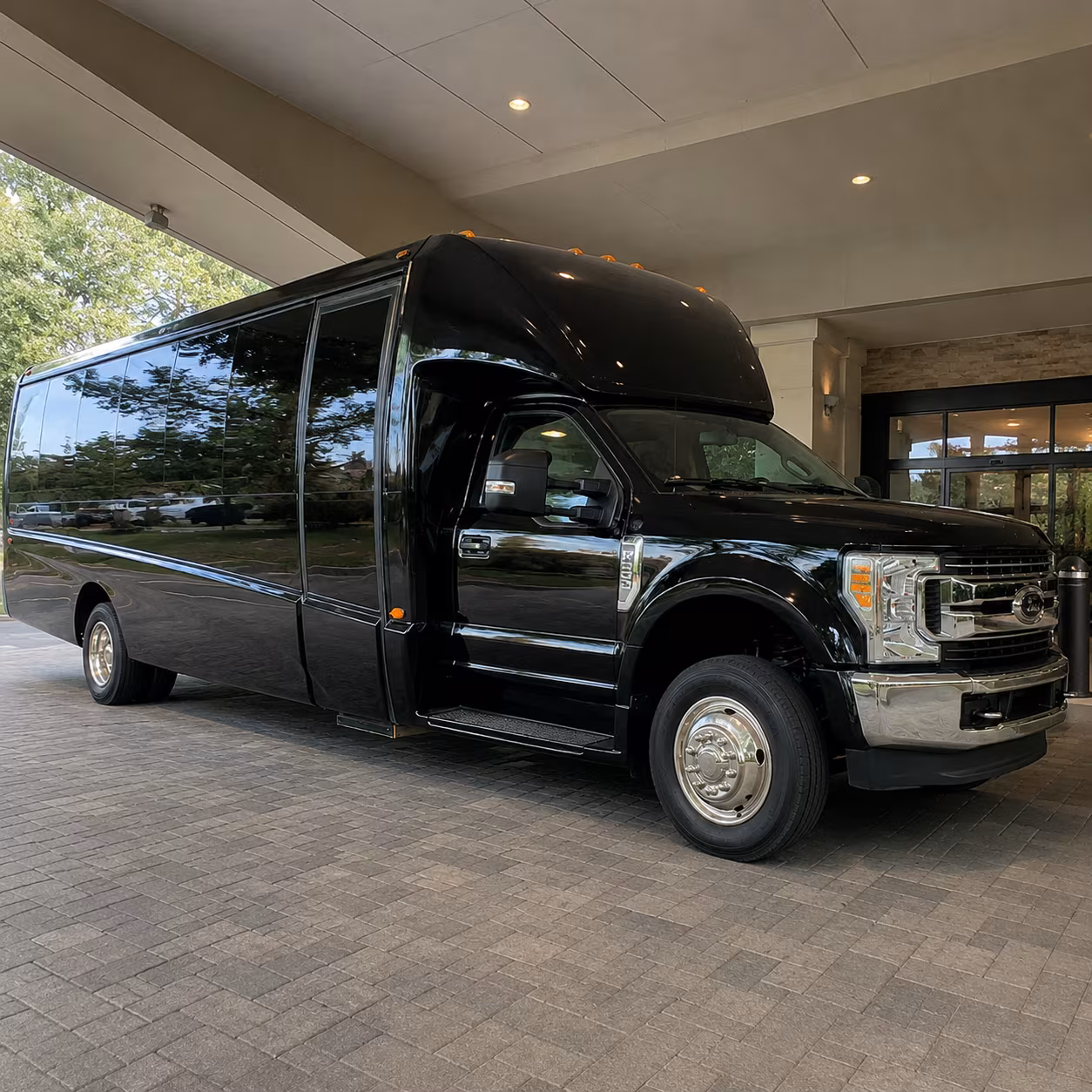 Scottsdale Airport Shuttle & Transportation party bus interior