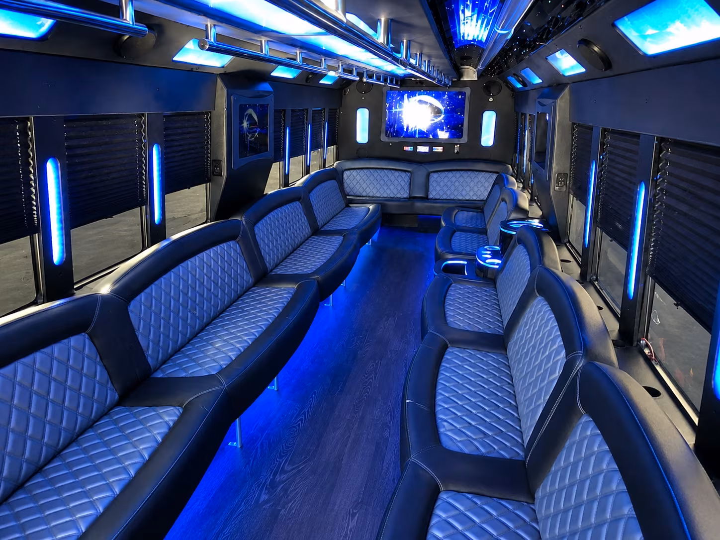 Scottsdale Bachelor & Bachelorette Transportation party bus exterior