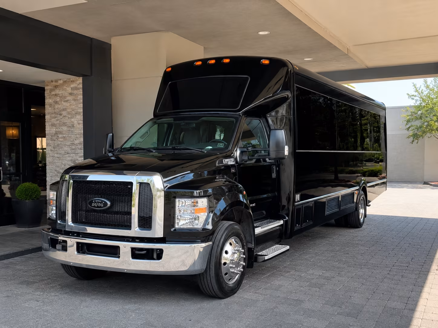Scottsdale Concert & Music Festival Transportation party bus exterior