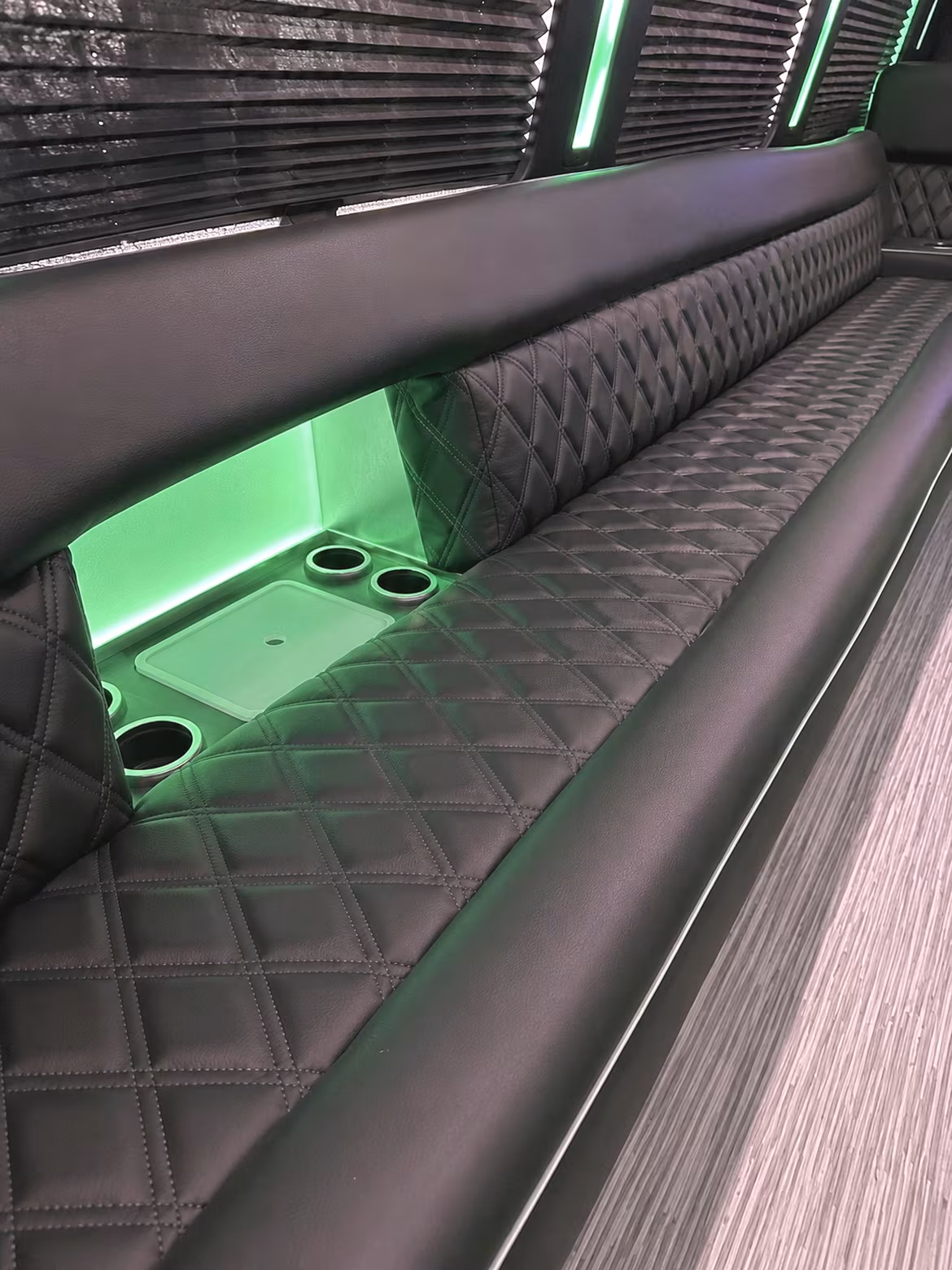 Scottsdale Private Event Transportation party bus interior