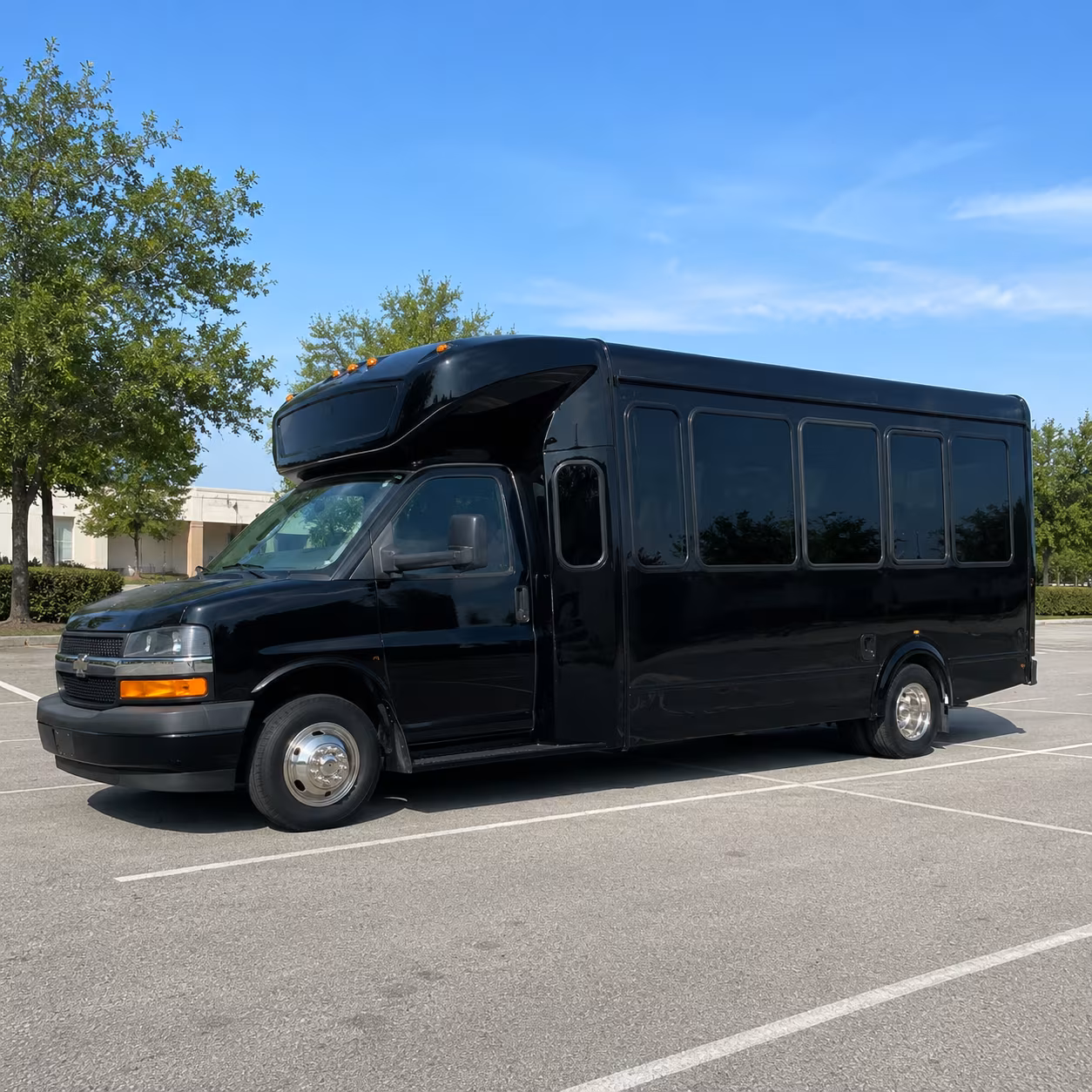 Scottsdale Private Event Transportation party bus exterior