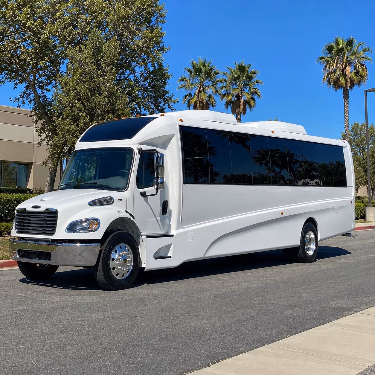 Scottsdale School Event Transportation party bus exterior