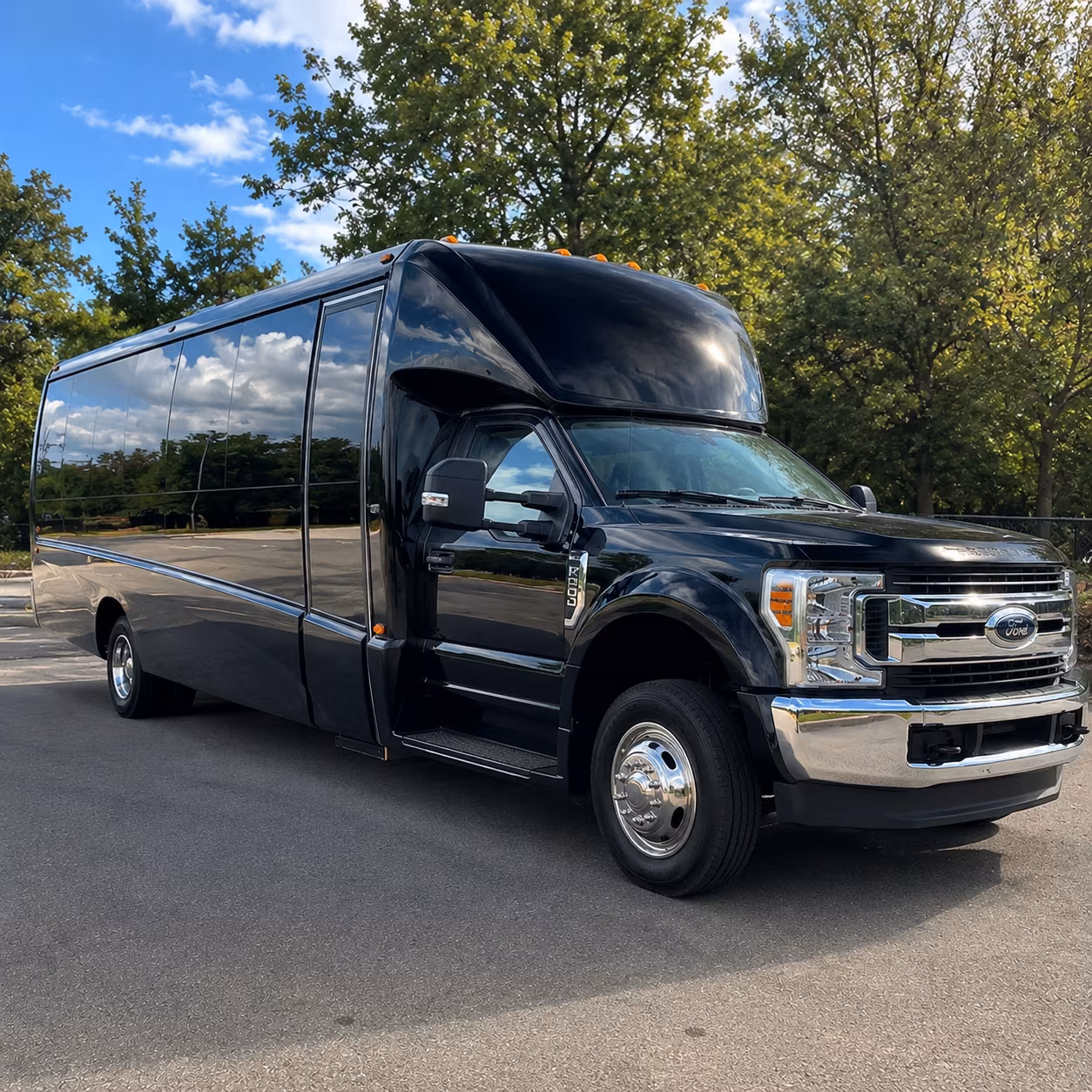 Scottsdale School Event Transportation party bus interior