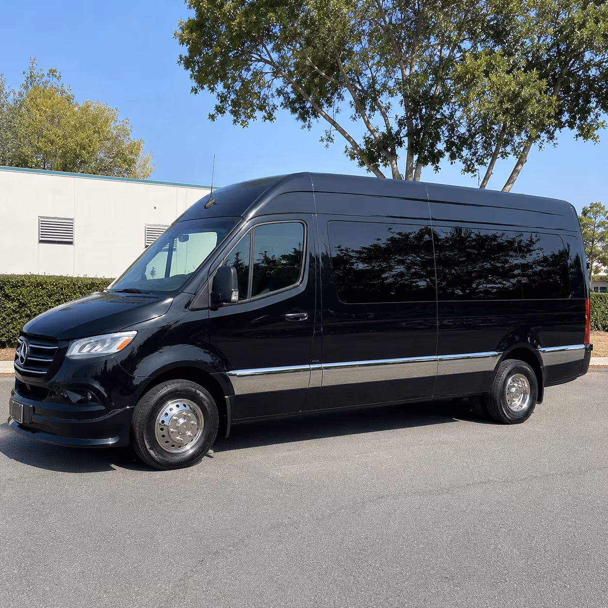 Scottsdale School Event Transportation party bus exterior