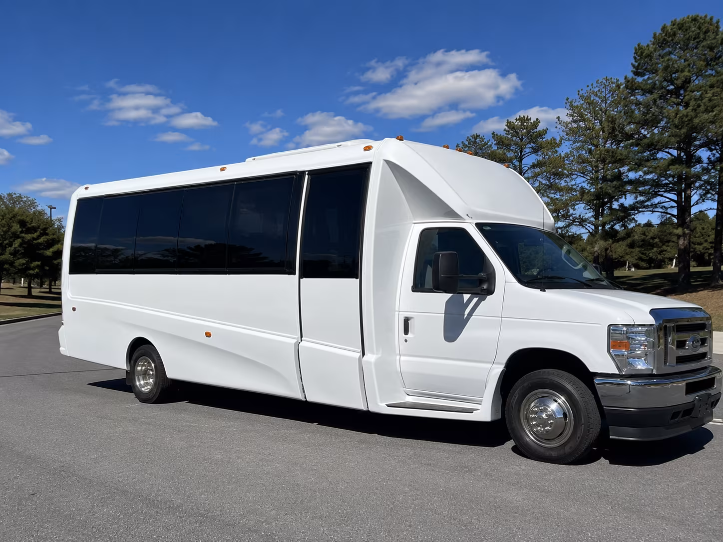 Scottsdale Sporting Event Transportation party bus exterior