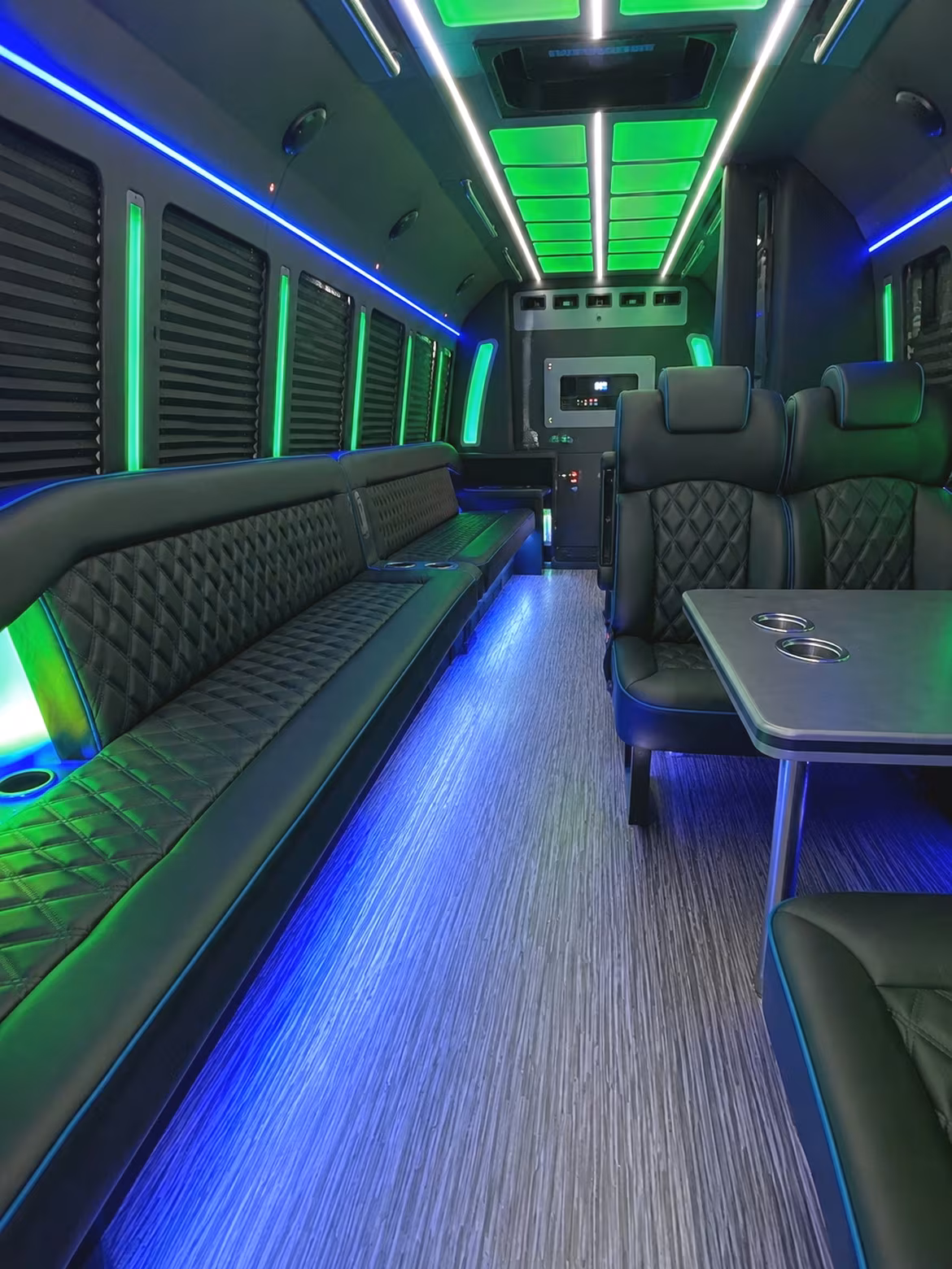 Scottsdale Sporting Event Transportation onboard seating