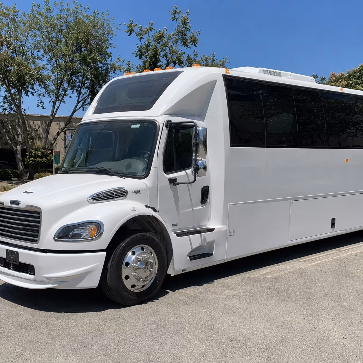 Scottsdale Wedding Transportation party bus exterior