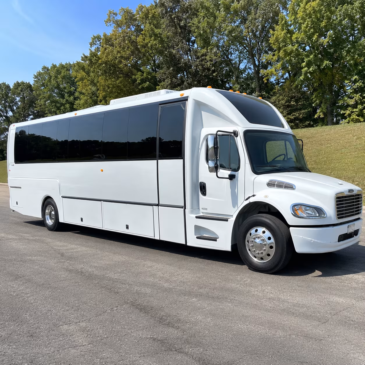 Scottsdale Wedding Transportation party bus exterior